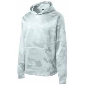 Sport0Tek YOUTH Sport-Wick CamoHex Hooded Pullover